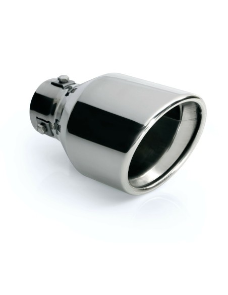 Terminale scarico universale inox singolo TS 39 35 42mm