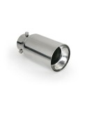 Terminale scarico universale tuning inox singolo TS-48 35-48mm