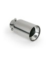 Terminale scarico universale tuning inox singolo TS-48 35-48mm