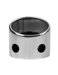 Terminale scarico universale inox singolo TS 500 40 54mm 2