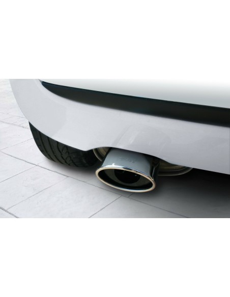 Terminale scarico universale inox singolo TS 500 40 54mm