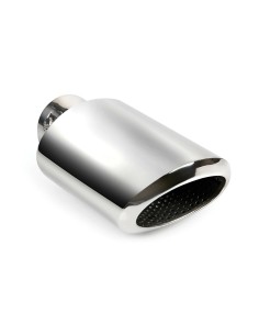 Terminale scarico universale inox singolo TS 56 38 52mm