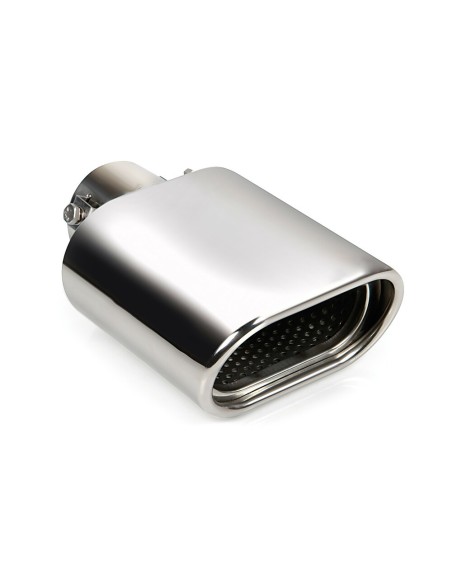 Terminale scarico universale tuning inox singolo TS-57 32-45mm