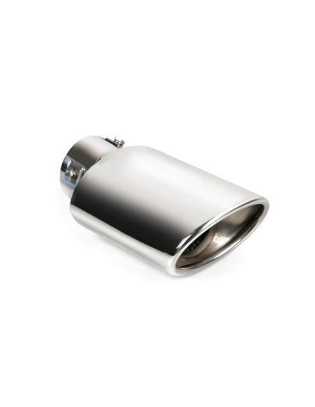 Terminale scarico universale inox singolo TS 58 38 45mm