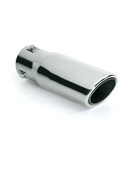 Terminale scarico universale inox singolo TS 62 38 49mm