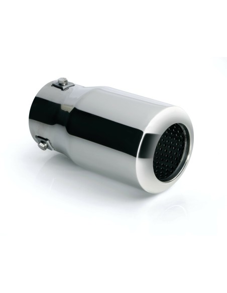 Terminale scarico universale inox singolo TS 63 48 61mm