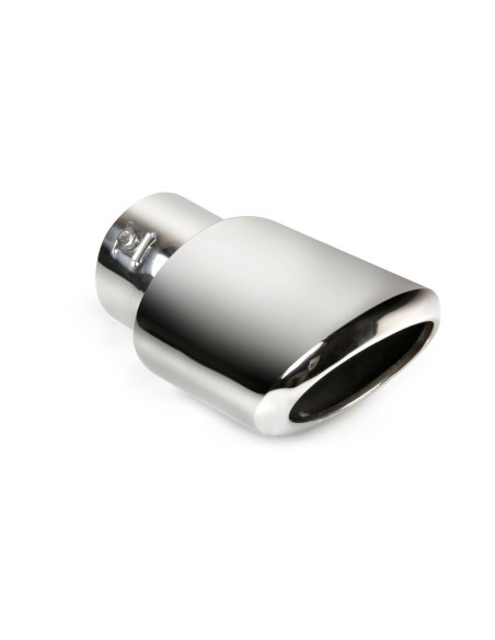 Terminale scarico universale inox singolo TS 64 38 58mm