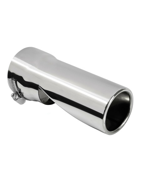 Terminale scarico universale inox singolo TS 70 45 72mm