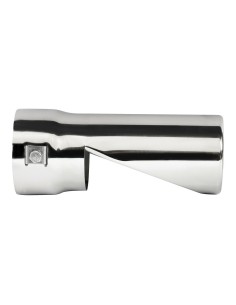 Terminale scarico universale inox singolo TS 70 45 72mm 2
