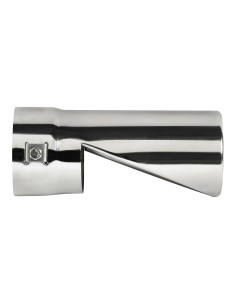 Terminale scarico universale inox singolo TS 71 50 76mm 2