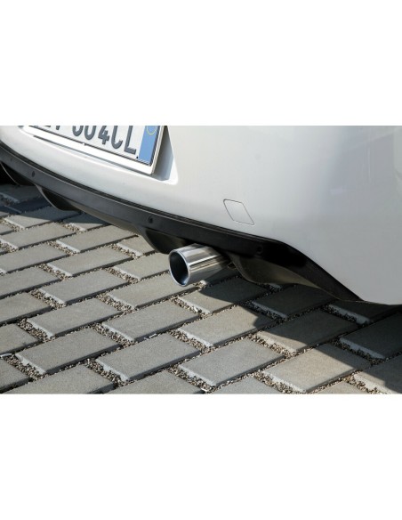 Terminale scarico universale inox singolo TS 71 50 76mm