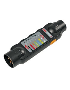 Tester funzionamento luci illuminazione rimorchi 12V 7 13 poli