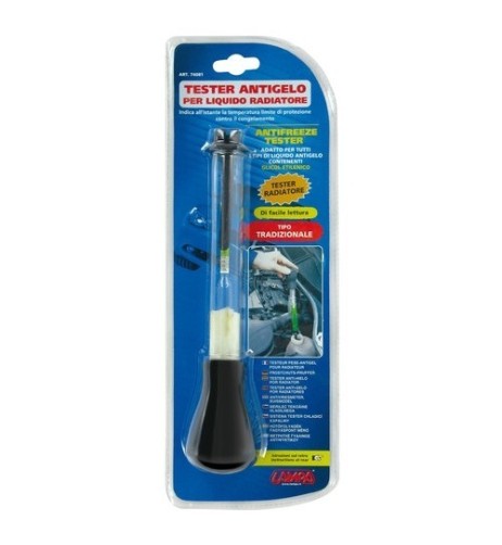 Tester radiatore per liquidi antigelo in vetro