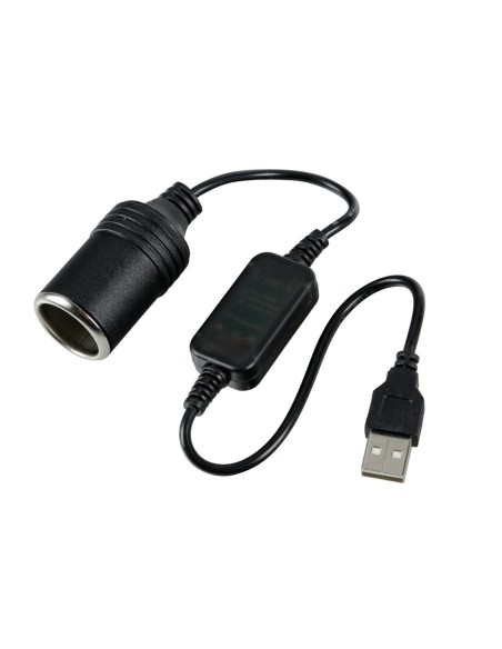 Trasformatore da Porta USB a presa accendisigari 12V