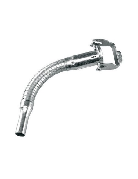 Travasatore flessibile per taniche in metallo