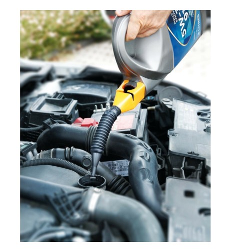 Travasatore per liquidi snodato telescopico 9 18cm