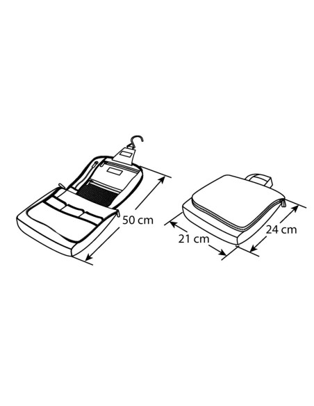 Travel Case astuccio borsa da viaggio con tasche multiple