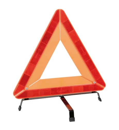 Triangolo emergenza auto ferma avaria Basik a norma Europea