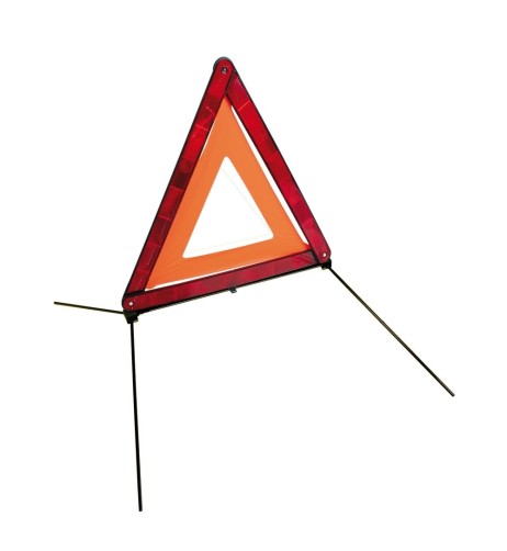 Triangolo emergenza auto ferma avaria Compact a norma Europea