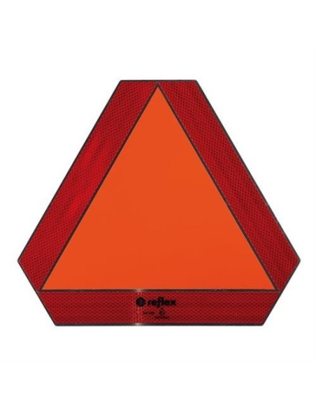 Triangolo omologato in alluminio per veicoli lenti