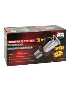 Tromba elettrica suono vintage 24V 22cm camion furgone 2