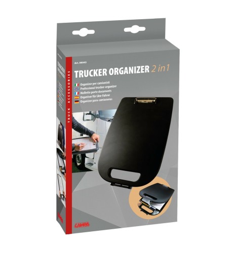 Trucker organizer porta documenti appunti camion 2 in 1