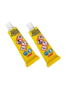 Tubetti 2pz di mastice per riparazione ruote