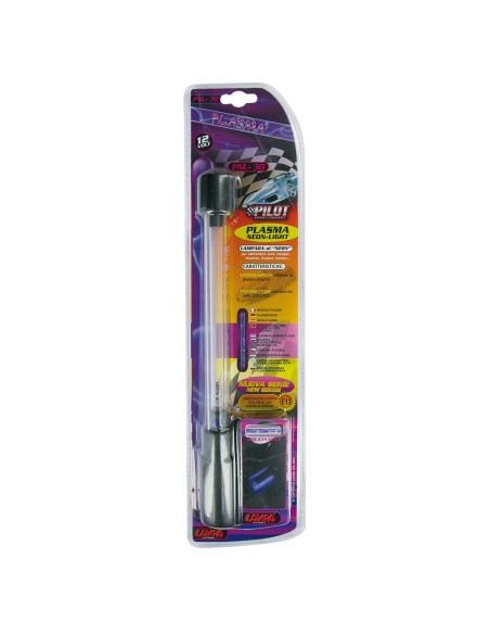 Tubo fluorescente neon effetto plasma 12V 25cm Viola