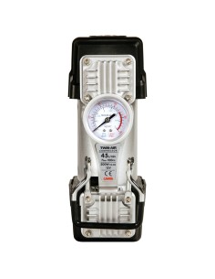 Twin Air Kit compressore bicilindrico 12V 200W 7 bar con manometro e luce a 2