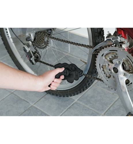 Utensile pulisci catena bicicletta