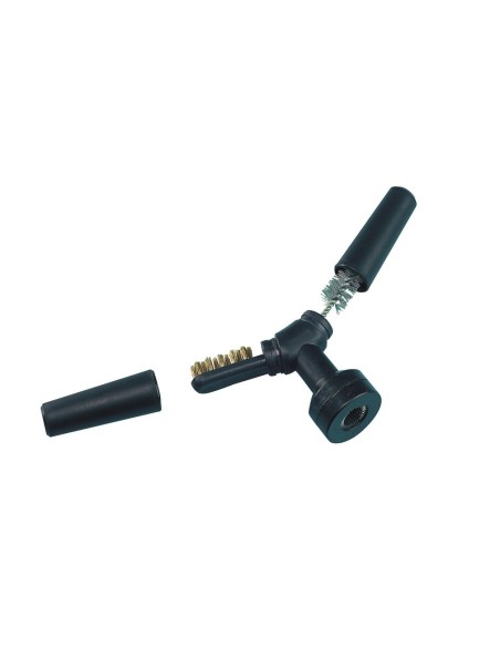 Utensile pulisci poli morsetti batteria 3 in 1