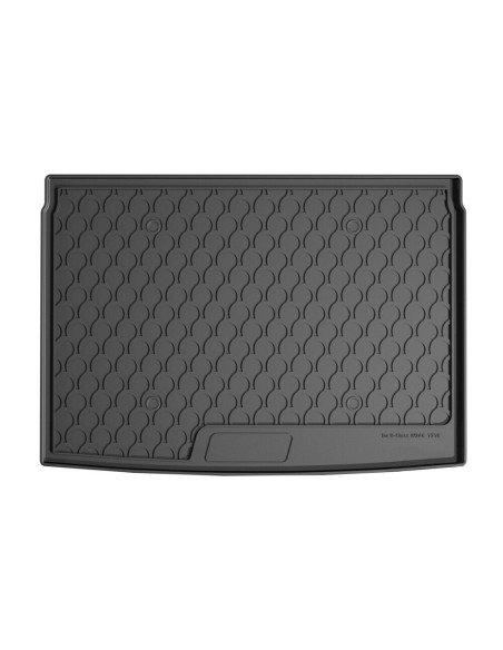 Vasca baule bagagliaio su misura gomma Mercedes Classe B 2011 2018 baule ba