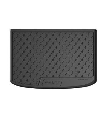 Vasca baule bagagliaio su misura gomma sintetica Audi A1 2010 2018