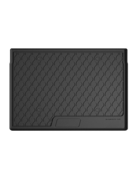 Vasca baule bagagliaio su misura gomma sintetica Audi Q3 baule basso dal 20