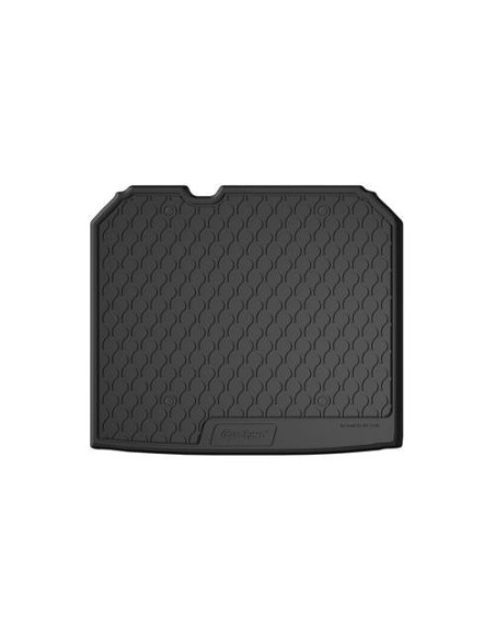 Vasca baule bagagliaio su misura gomma sintetica Audi Q3 con rete 2011 2018