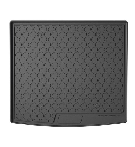 Vasca baule bagagliaio su misura gomma sintetica Audi Q3 Sportback 2019 202