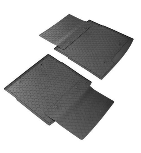 Vasca baule bagagliaio su misura gomma sintetica Citroen C4 Picasso 2013 20