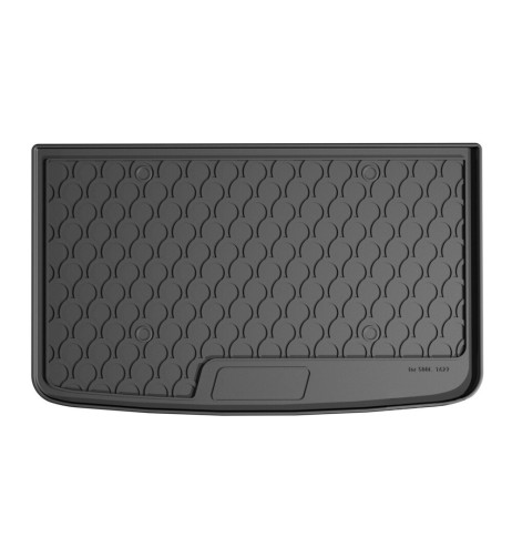 Vasca baule bagagliaio su misura gomma sintetica Fiat 500L dal 2017