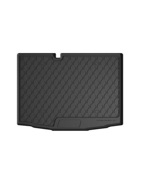 Vasca baule bagagliaio su misura gomma sintetica Fiat Fabia 5p 2015 2021