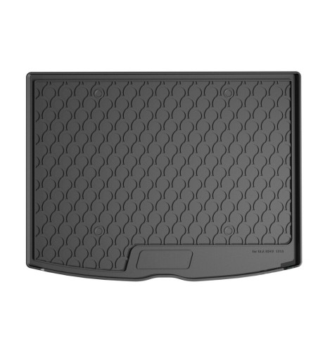 Vasca baule bagagliaio su misura gomma sintetica Mercedes GLA dal 2020