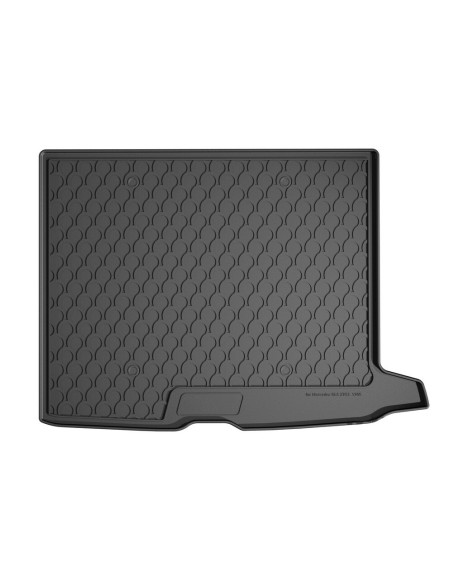 Vasca baule bagagliaio su misura gomma sintetica Mercedes GLC 2015 2022