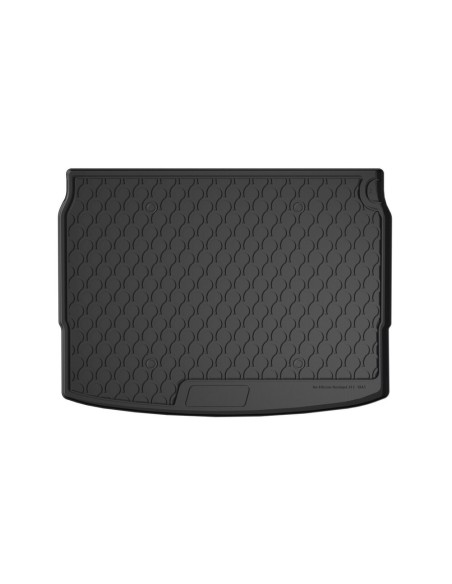 Vasca baule bagagliaio su misura gomma sintetica Nissan Qashqai 2014 2021