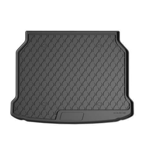 Vasca baule bagagliaio su misura gomma sintetica per Mazda 3 Hatchback dal 