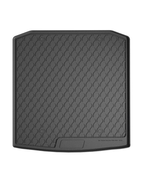 Vasca baule su misura gomma sintetica Skoda Octavia Wagon dal 2020 baule ba