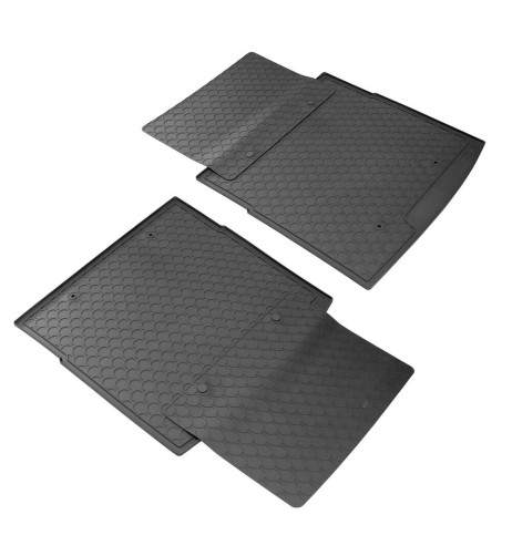 Vasca baule bagagliaio su misura gomma sintetica Toyota Rav4 2013 2019