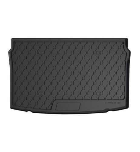 Vasca baule bagagliaio su misura gomma sintetica VW Polo 5p dal 2017