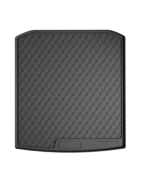 Vasca baule bagagliaio su misura gomma Skoda Superb 4p baule basso 2015 202