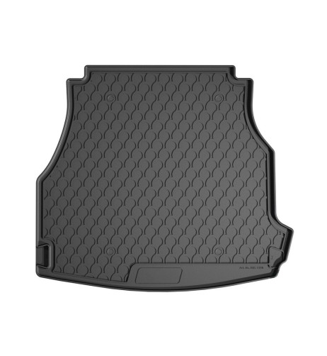 Vasca baule su misura gomma sintetica per Mercedes Classe C berlina dal 202