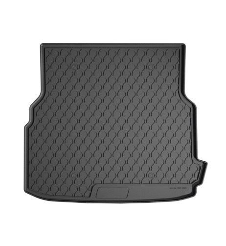 Vasca baule su misura gomma sintetica per Mercedes Classe C sw dal 2021