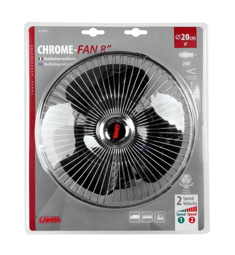 Ventilatore in metallo 24V camion diametro 20cm